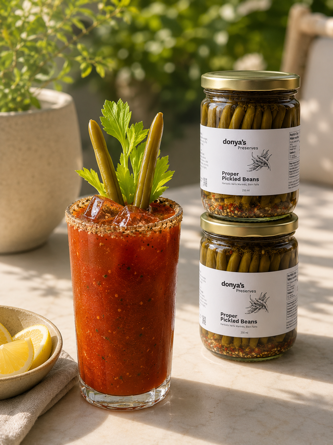 Pickled Beans Caesar Recipe — The Vancouver Way