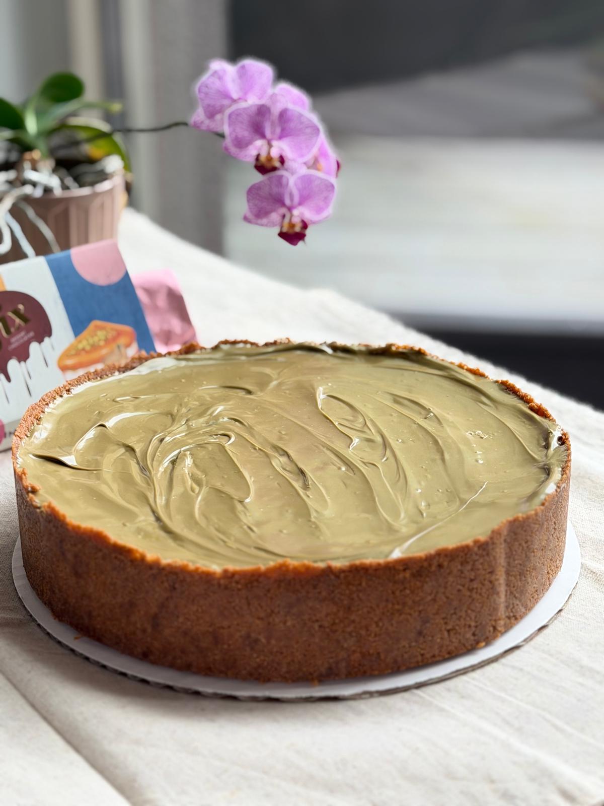 Pistachio Cheesecake Recipe (No-Bake)