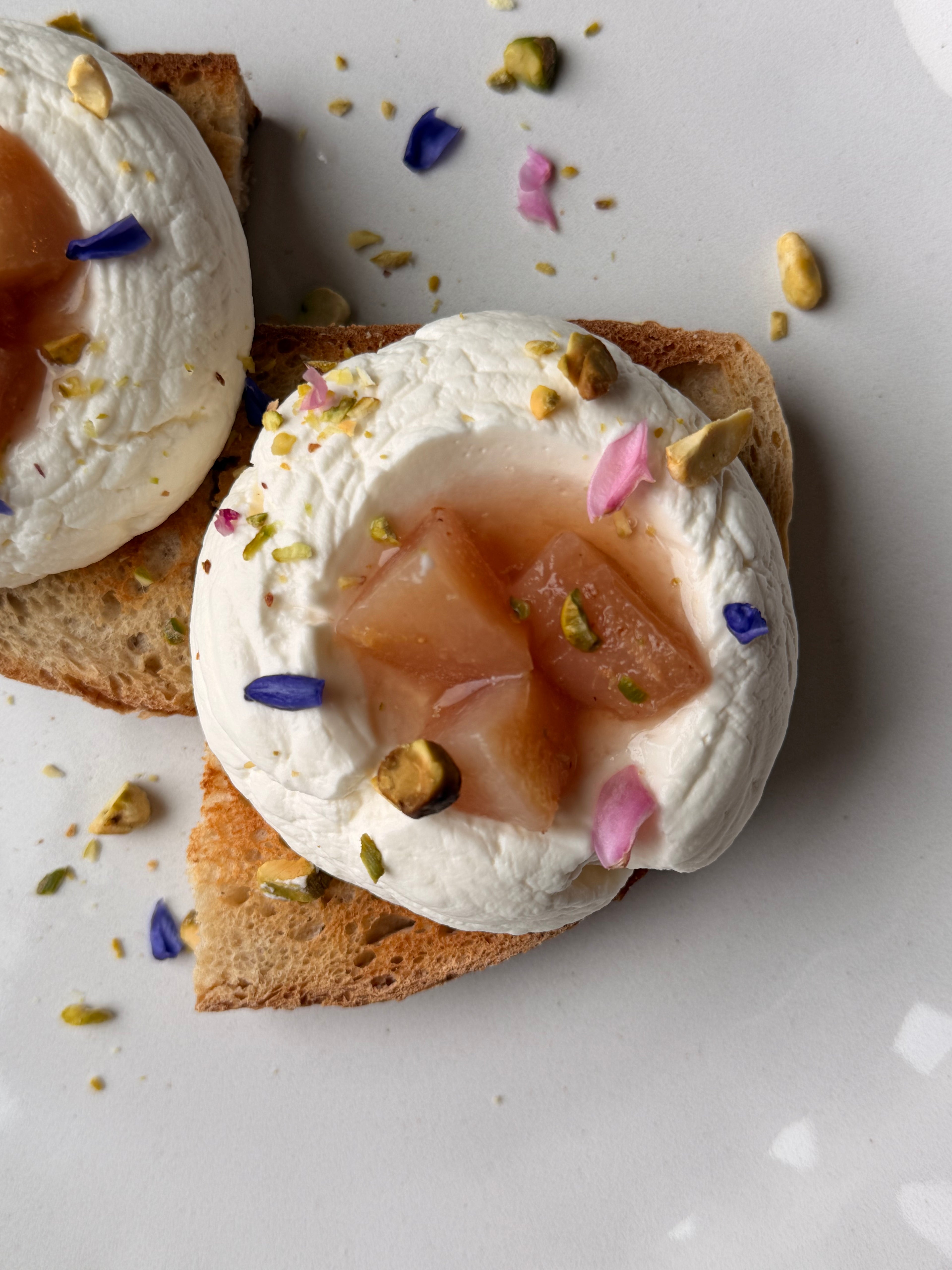 Red Wine Poached Pear