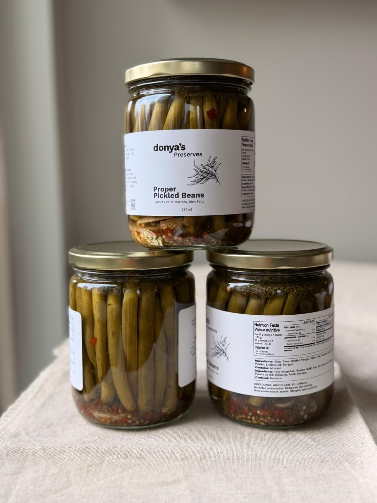 Proper Pickled Beans