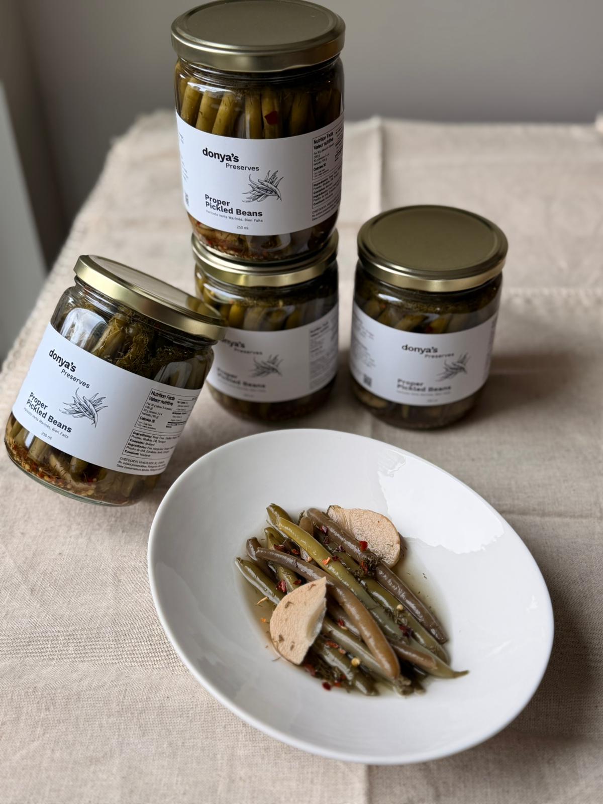 Proper Pickled Beans