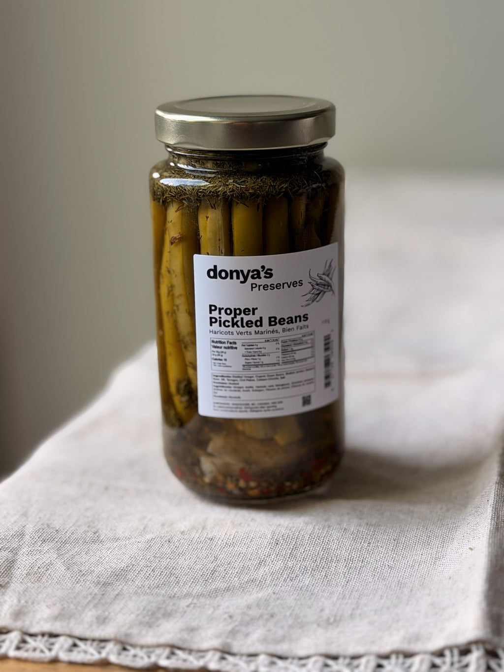 Proper Pickled Beans | Gourmet Pickle for BBQ & Caesars
