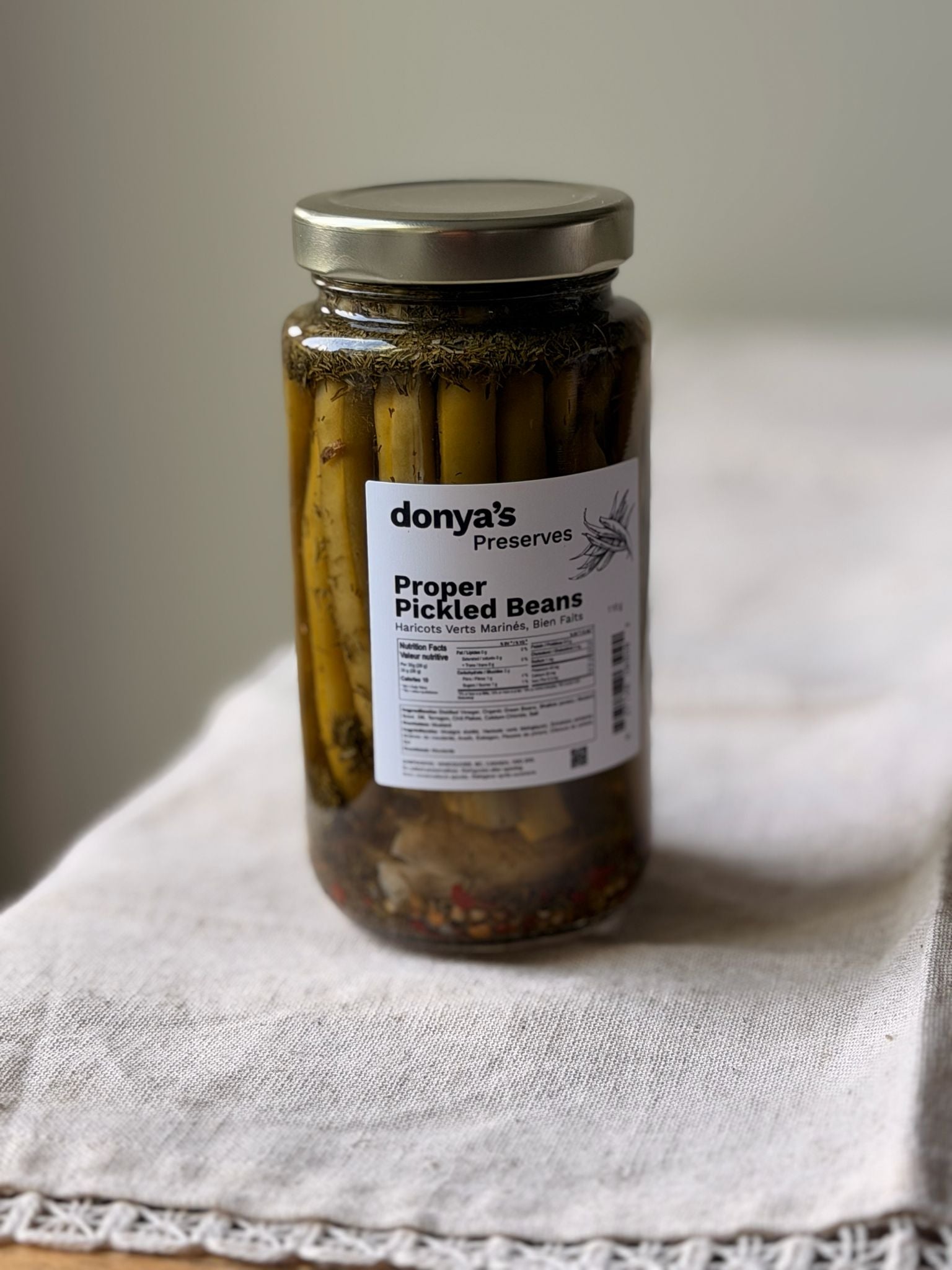 Proper Pickled Beans | Gourmet Pickle for BBQ & Caesars