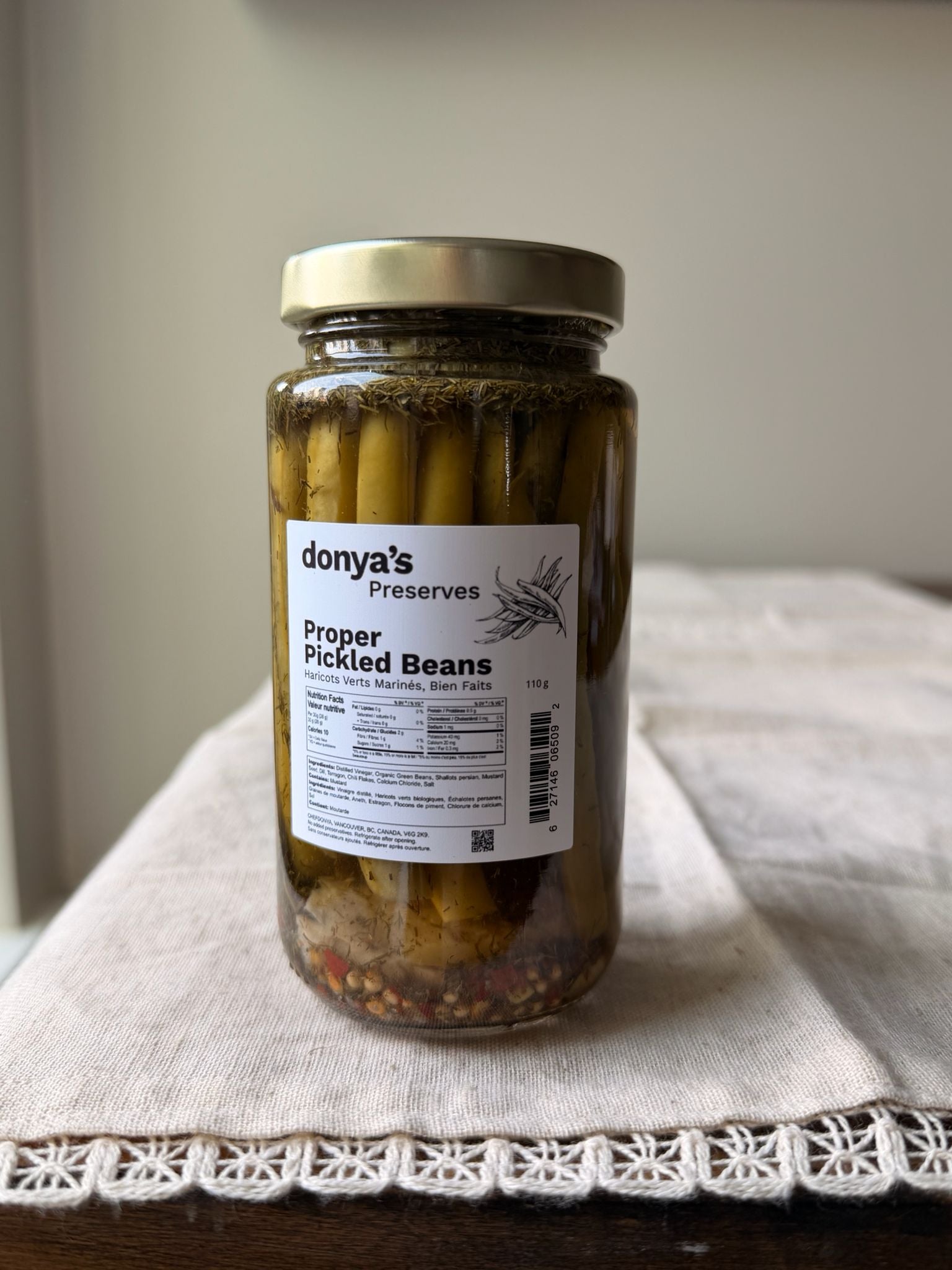 Proper Pickled Beans | Gourmet Pickle for BBQ & Caesars