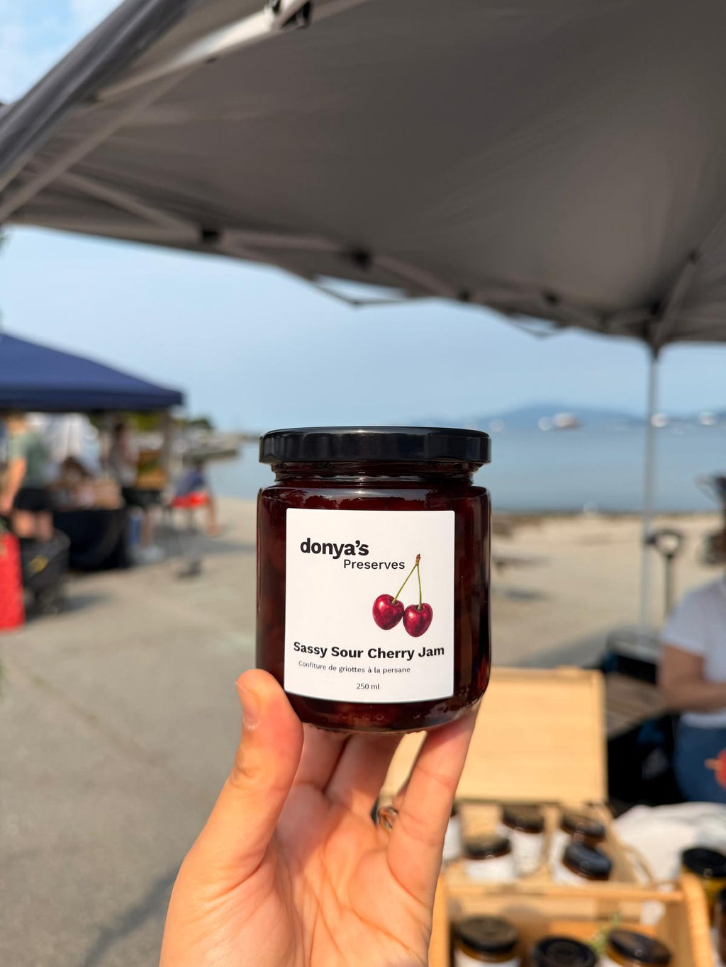 Sassy Sour Cherry Jam | مربای آلبالو