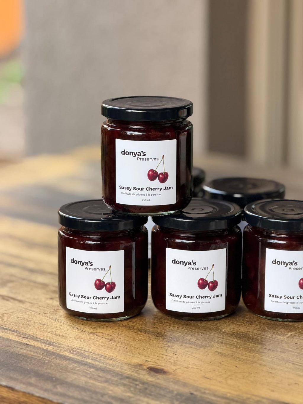 Sassy Sour Cherry Jam | مربای آلبالو