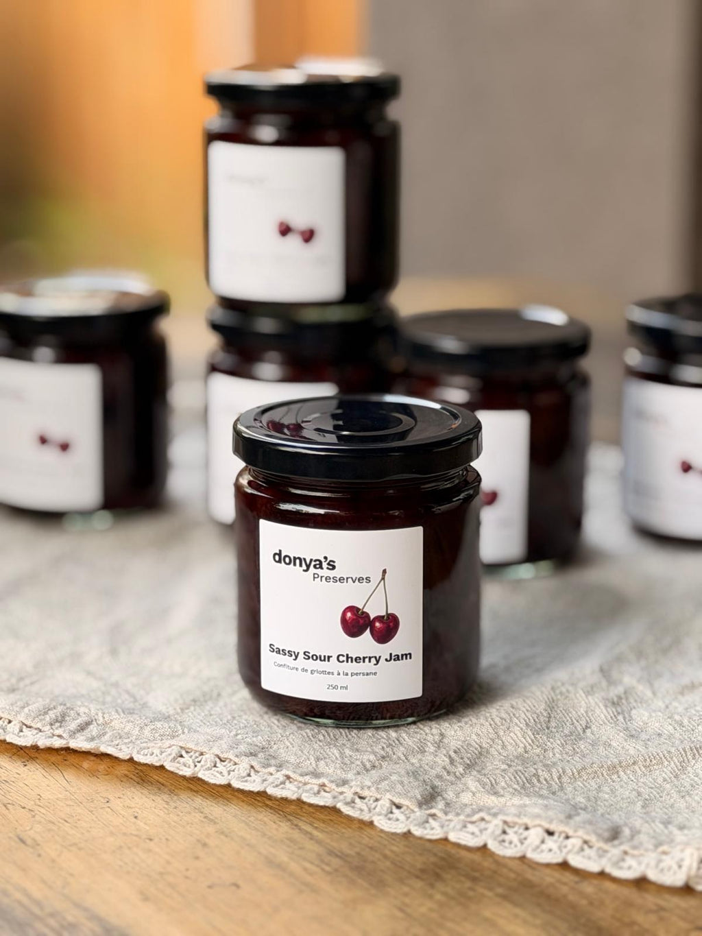 Sassy Sour Cherry Jam | مربای آلبالو